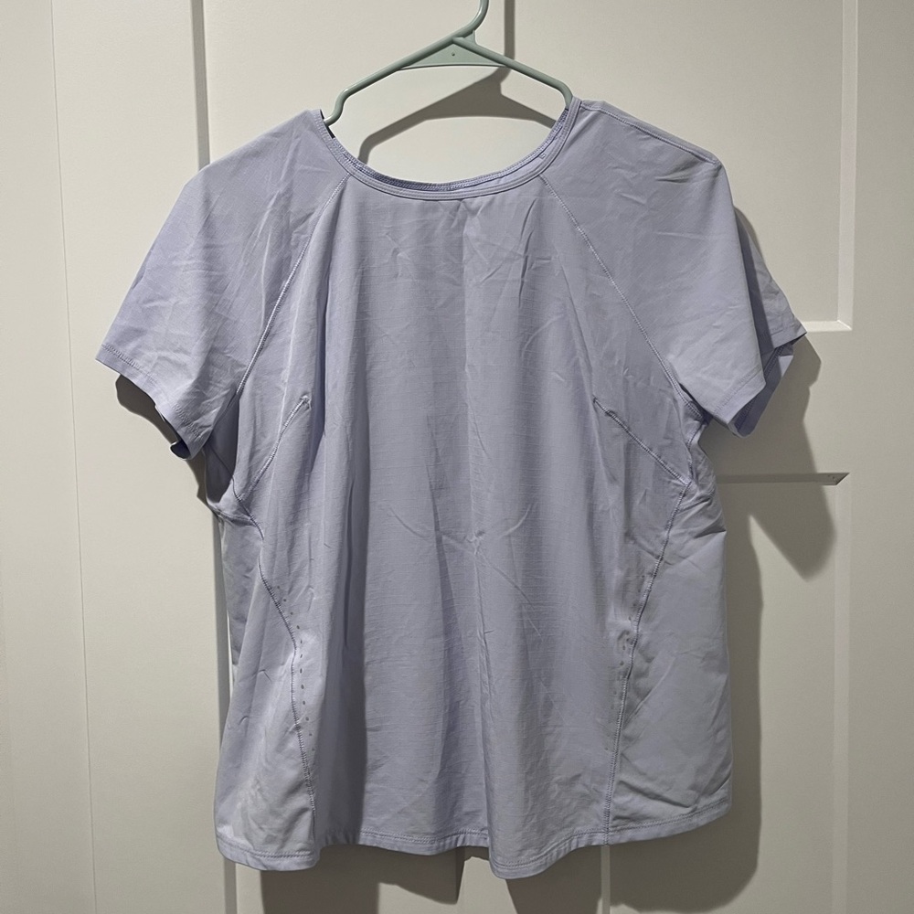 Light Blue Workout Top